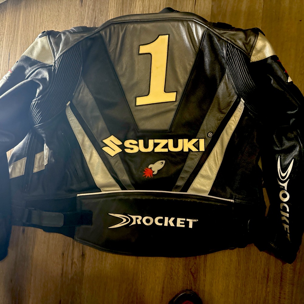Suzuki Racing Leather Jacket